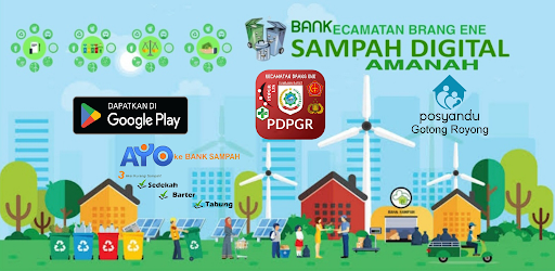 Android application Bank Sampah Amanah screenshort