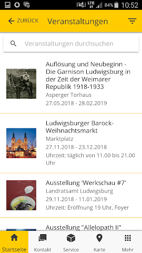 Ludwigsburger Bürger-App Screen 3