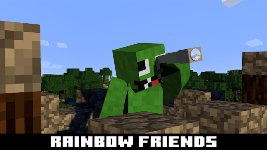 Skin MCPE Rainbow Friends Mod