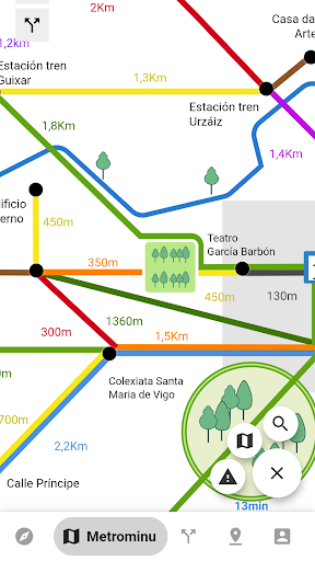 Metrominuto APP Screen 2