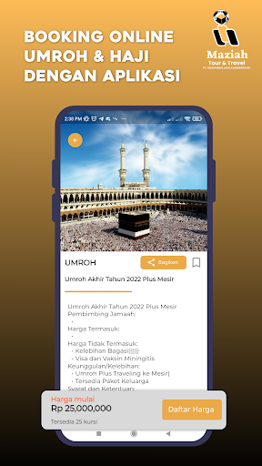 MAZIAH TOUR TRAVEL Screen 2