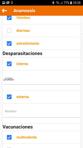 Nexo Clínicas app Screen 2