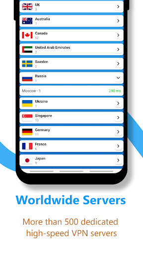 TELE VPN - super fast VPN app Screen 3