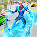 Cover Image of Download Flying Police Robot Snow Storm Hero: Crime City 8.0.0 APK