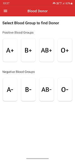 B Blood Donor - Suchith Screen 2