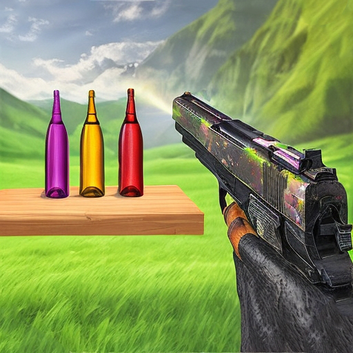 Bottle Shooting Smash 3D logo