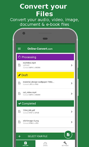 Android application File Converter - By Online-Con screenshort