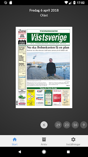 Tidningen Västsverige Screen 2