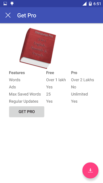 Offline Thesaurus Dictionary MOD APK screenshot