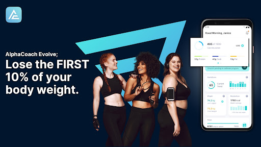 Android application Alpha Coach Evolve: Diet Coach screenshort