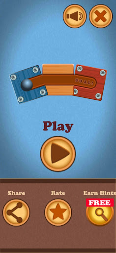 Android application Rolling The Ball screenshort