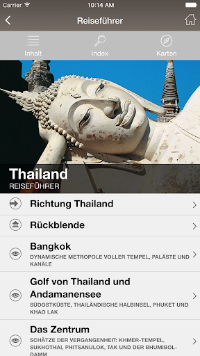 Android application Tourasia screenshort