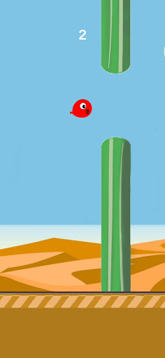 Android application Flappy Globe screenshort