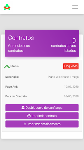 Atranet Cliente Screenshot