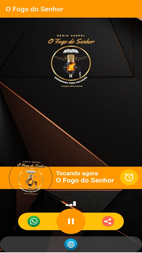 Android application Rádio Gospel O Fogo do Senhor screenshort