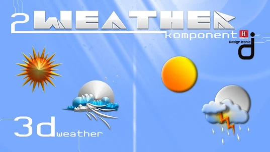 Komponent Weather 3D