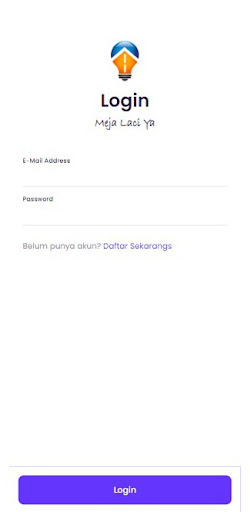 Android application Meja Laci Ya screenshort