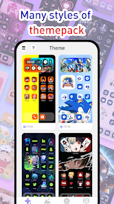 Captura 4 Themes - Walls, Widgets, ICONS android