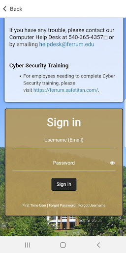 Android application Panther Xperience screenshort