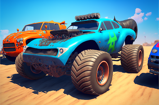 Monster Truck Stunt Game Car