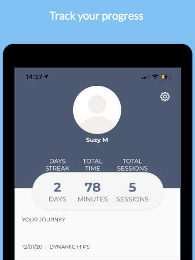 Screenshot of Bring Me Yoga