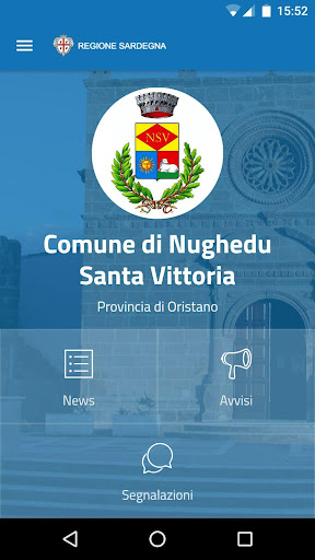 Android application Comune di Nughedu Santa Vittor screenshort