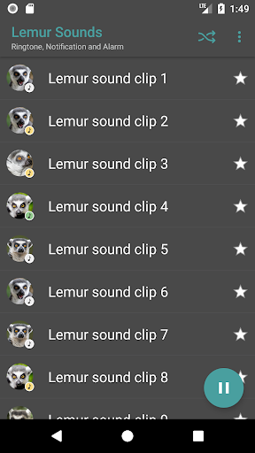 Lemur Sounds Screen 2