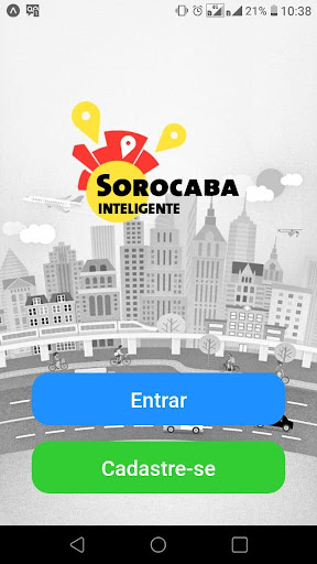 Android application Sorocaba Inteligente screenshort