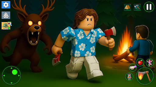 Nights in Forest Survival Game screenshot 11