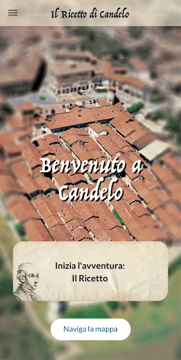 Android application Il Ricetto di Candelo screenshort