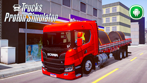 Android application Trucks Proton Simulator - Mods screenshort