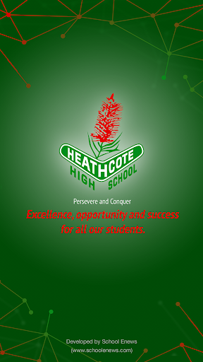 Android application Heathcote High School screenshort