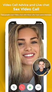 Video Call Advice and Live chat Sax Video Call Apk app for Android 1