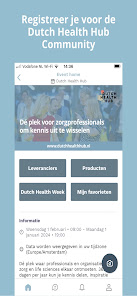 Captura de Pantalla 5 Dutch Health Hub Community android