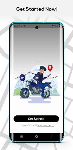 Android application Hyre Partner screenshort