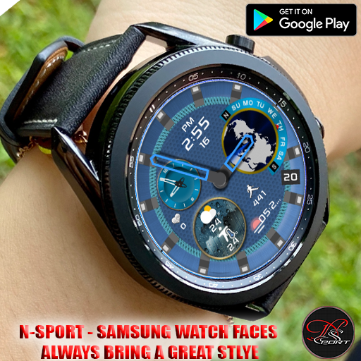 [N-SPORT511] Blue Analog Watch logo