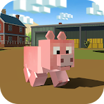 Cover Image of 下载 Blocky Pig Simulator 3D  APK