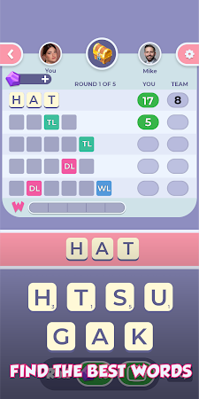 Game screenshot Word Dice Saga apk download