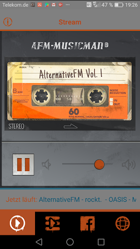 Android application AlternativeFM screenshort
