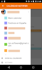 Events Notifier for Calendar Unknown