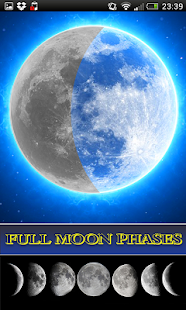 Fases de la luna: calendario Lunar Eclipse Screenshot