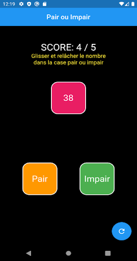 Pair Impair Screenshot 1 - AppWisp.com