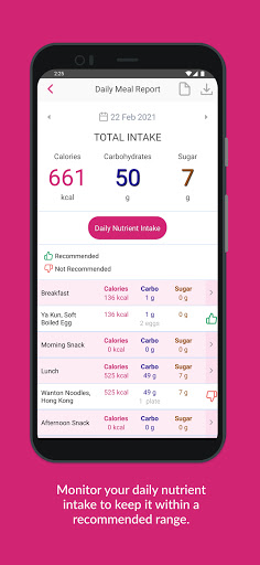 nBuddy Diabetes Screen 3