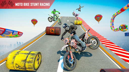 Tricky Bike Stunt Racing Games - New Bike Games 3D