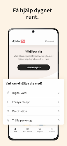 Doktor24 - Vård dygnet runtのおすすめ画像2