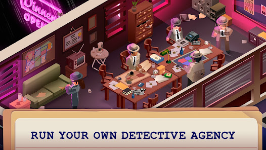 Captura 1 Idle Crime Detective Tycoon android