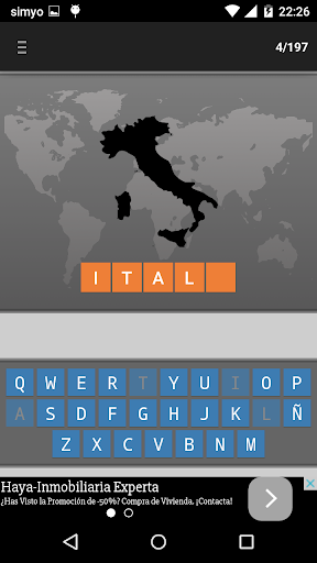 Country Silhouette Quiz