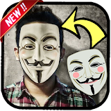 Anonymous masks photo editor icon