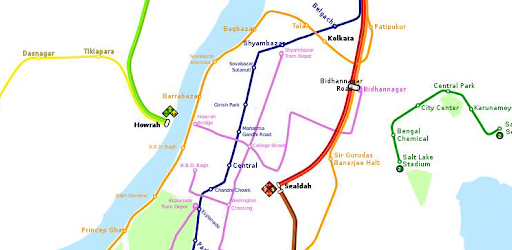 Kolkata Tram Route Map Kolkata Metro Tram Rail, Maps Routes Guide 2021 On Windows Pc Download Free  - 1.2.1 - Map.kolkatametro.rail.tram.app