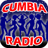 Cumbia radio music icon